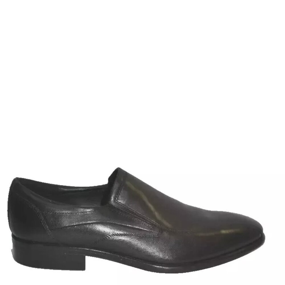 New! ECCO Men's Citytray Bike Toe Slip-Ons Black Size 47 EU 13-13.5 US DD402